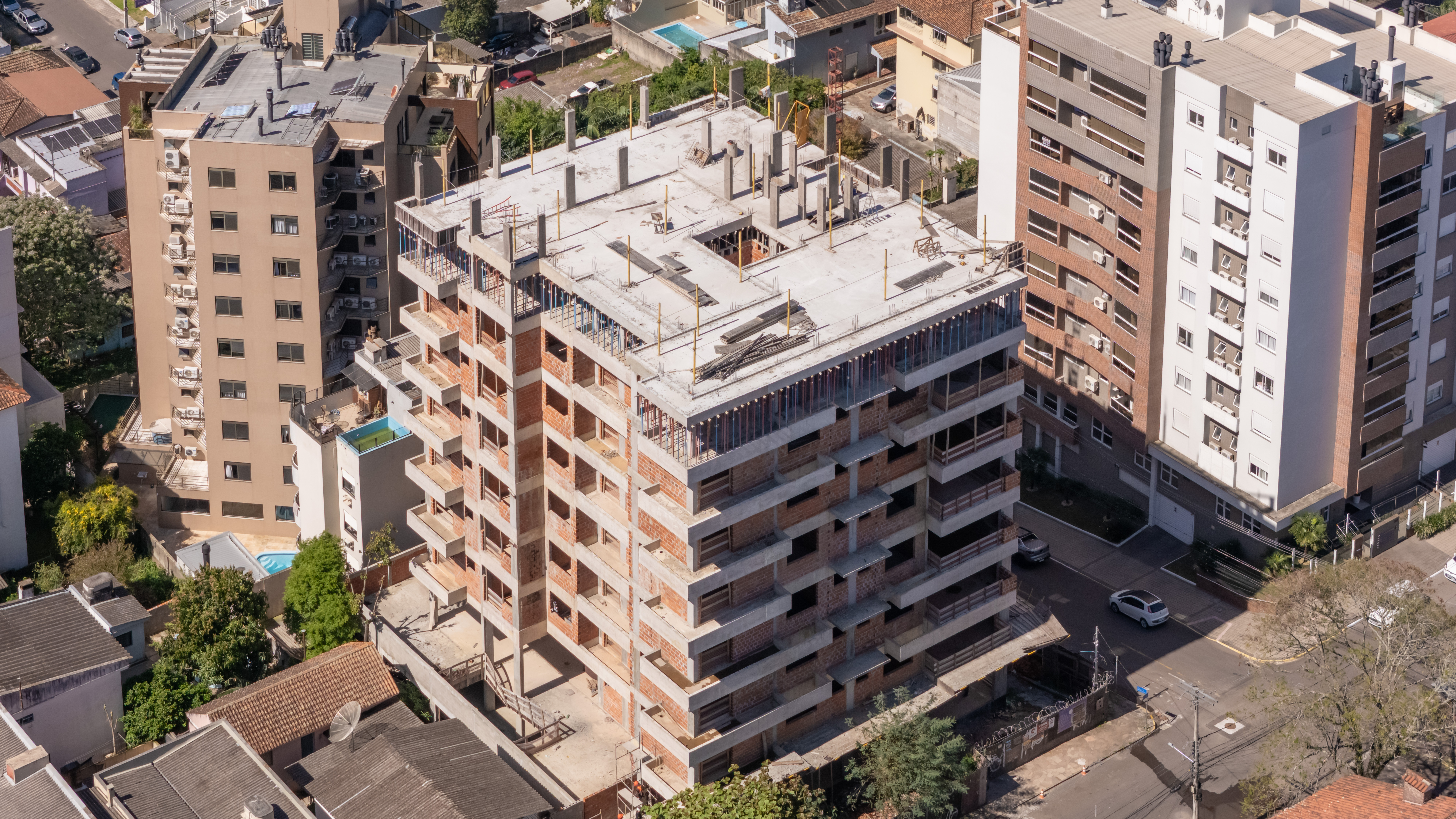 Projeto Residencial Vista aérea